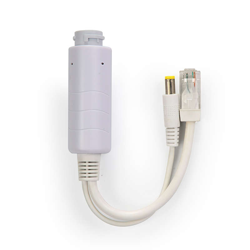 FS5712W 100Mbps 12V/1A IMPERVIUS White PoE Splitter