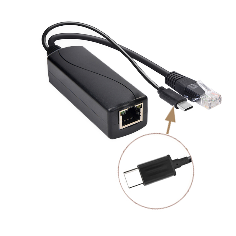 SDAPO TYPEC0503G 5V 3A gigabit 1500V y&uuml;ksek gerilim izolasyonu IEEE802.3af/at poe ayırıcı