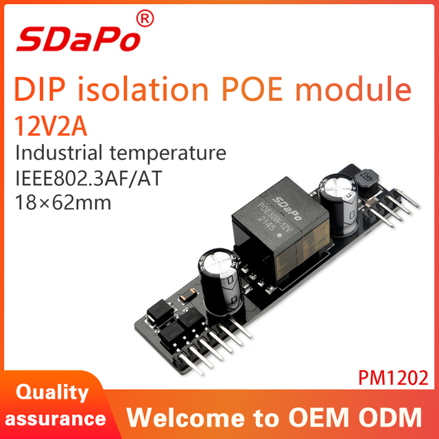 Moduł PM1202 12V2A PoE PD