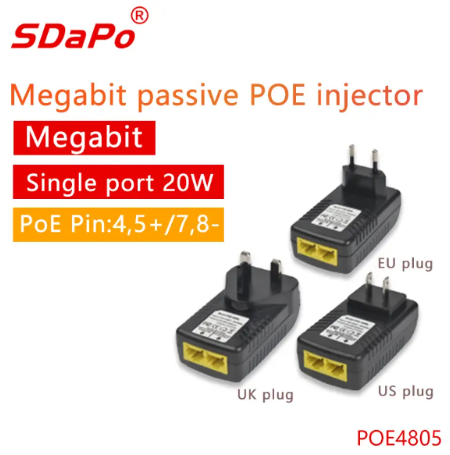 PoE 인젝터는 어떻게 전력을 얻나요?