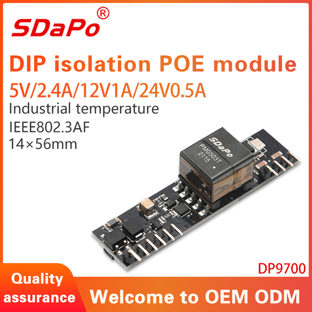 Modulo PD PoE DP9700 3,3 V 5 V 12 V 24 V