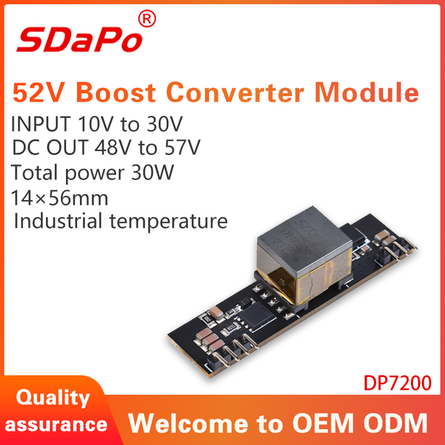 DP7200 DC Boost -muuntajamoduuli